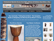 Tablet Screenshot of hawkdancing.com